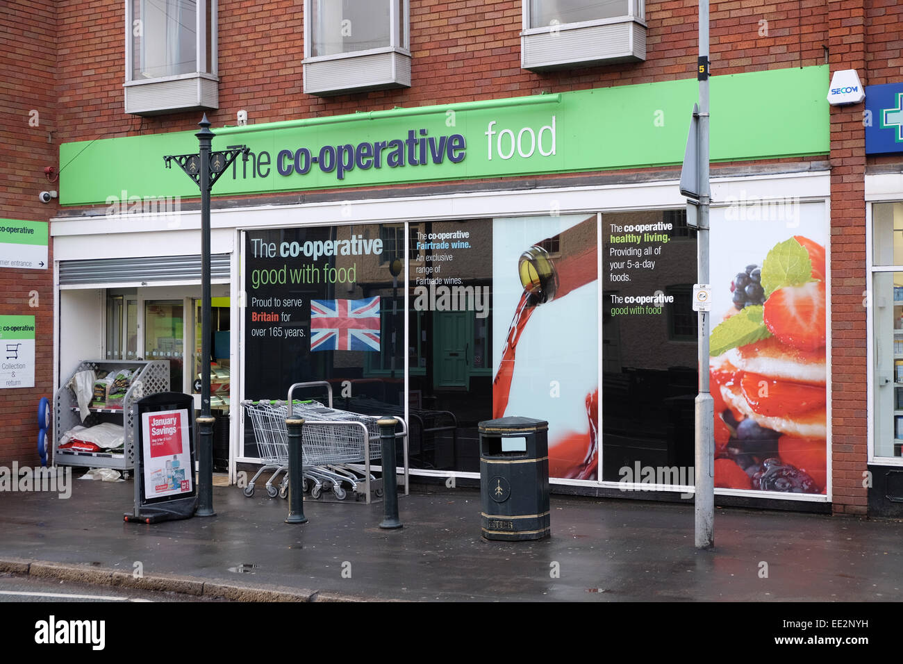 coop high street barrow upon soar Stock Photo 77507797 Alamy