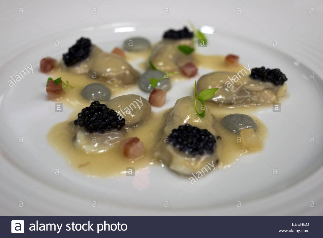 Recipe of michelin starred catalan chef paco purez in das stue stock ... Altan bord