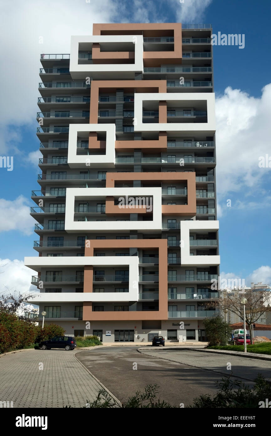 Modern Design Of The Rocha Tower Apartment Block In Praia Da Rocha Modern Design Of The Rocha Tower Apartment Block In Praia Da Rocha