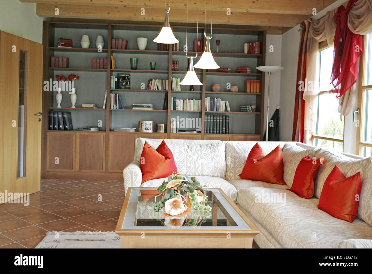 Wohnzimmer wohnen innenaufnahme inneneinrichtung wohnung wohnraum ...
