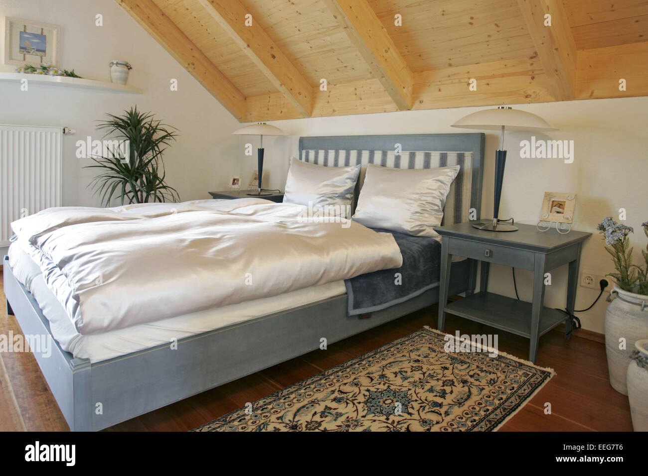 Schlafzimmer wohnen innenaufnahme inneneinrichtung wohnung ...