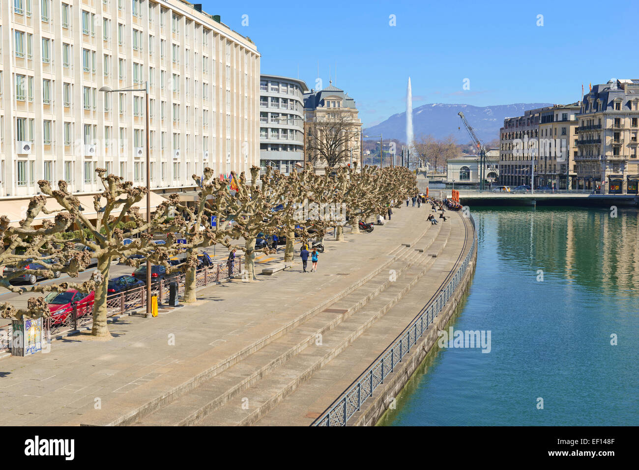 Urban plan Geneve Switzerland