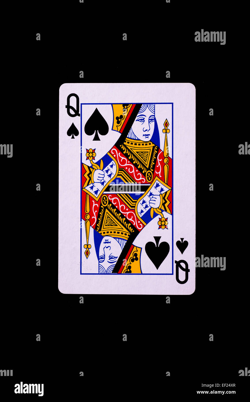 Queen Of Spades Hi Res Stock Photography And Images Alamy