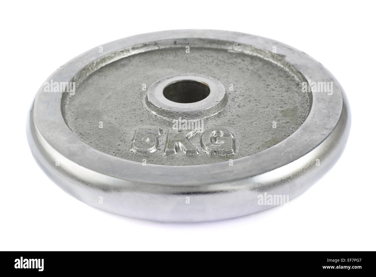 Metal barbell plate isolated Stock Photo, Royalty Free Image 78232679