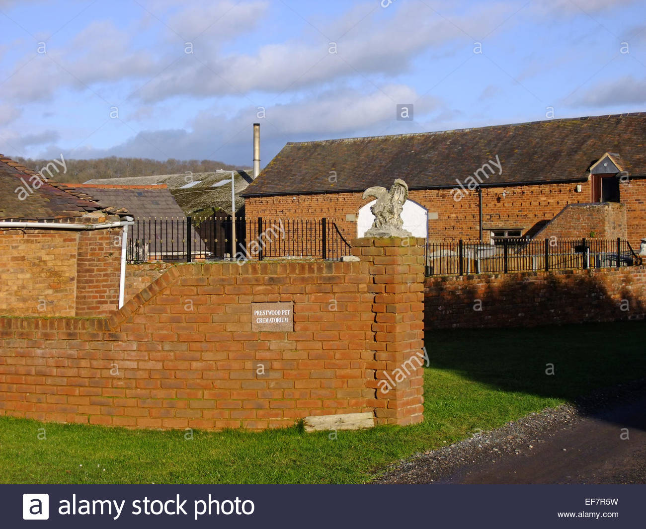 Prestwood Pet Crematorium, Prestwood, Staffordshire, England, UK Stock