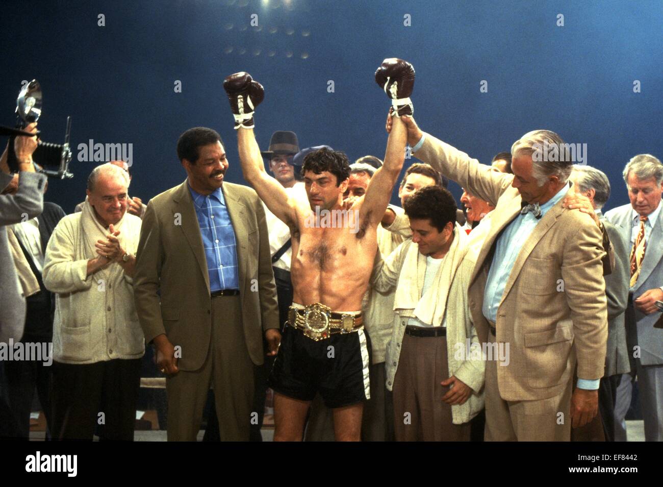 ROBERT DE NIRO & JOE PESCI RAGING BULL (1980 Stock Photo, Royalty Free