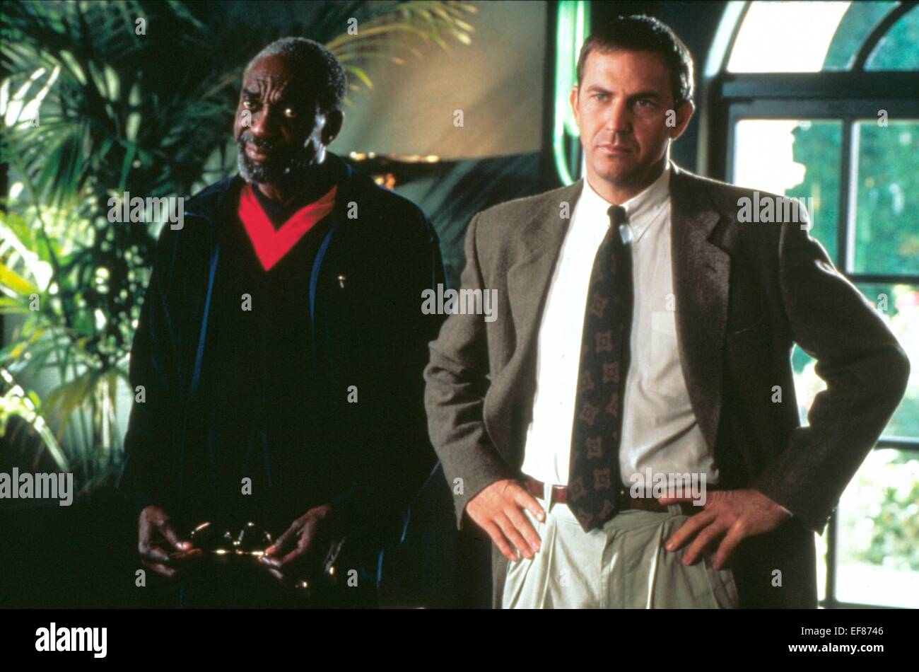 BILL COBBS & KEVIN COSTNER THE BODYGUARD (1992 Stock Photo, Royalty