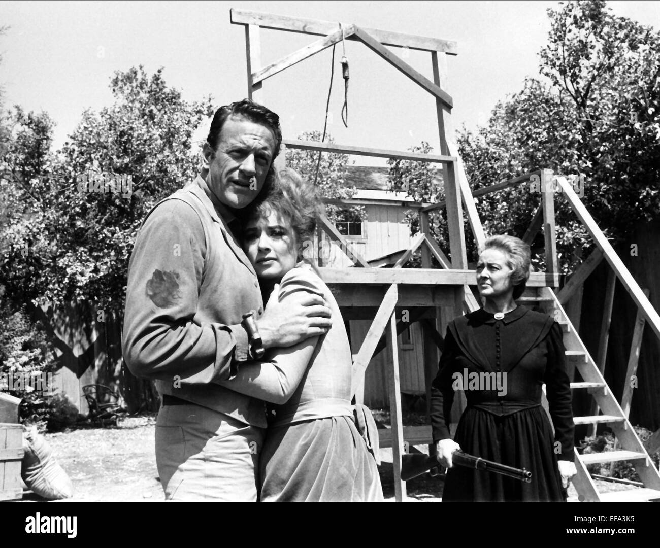 JAMES ARNESS & AMANDA BLAKE GUNSMOKE (1955 Stock Photo, Royalty Free
