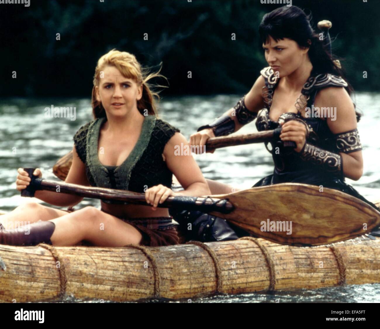 Lucy Lawless Renee O Connor Xena Warrior Princess Stock Photo