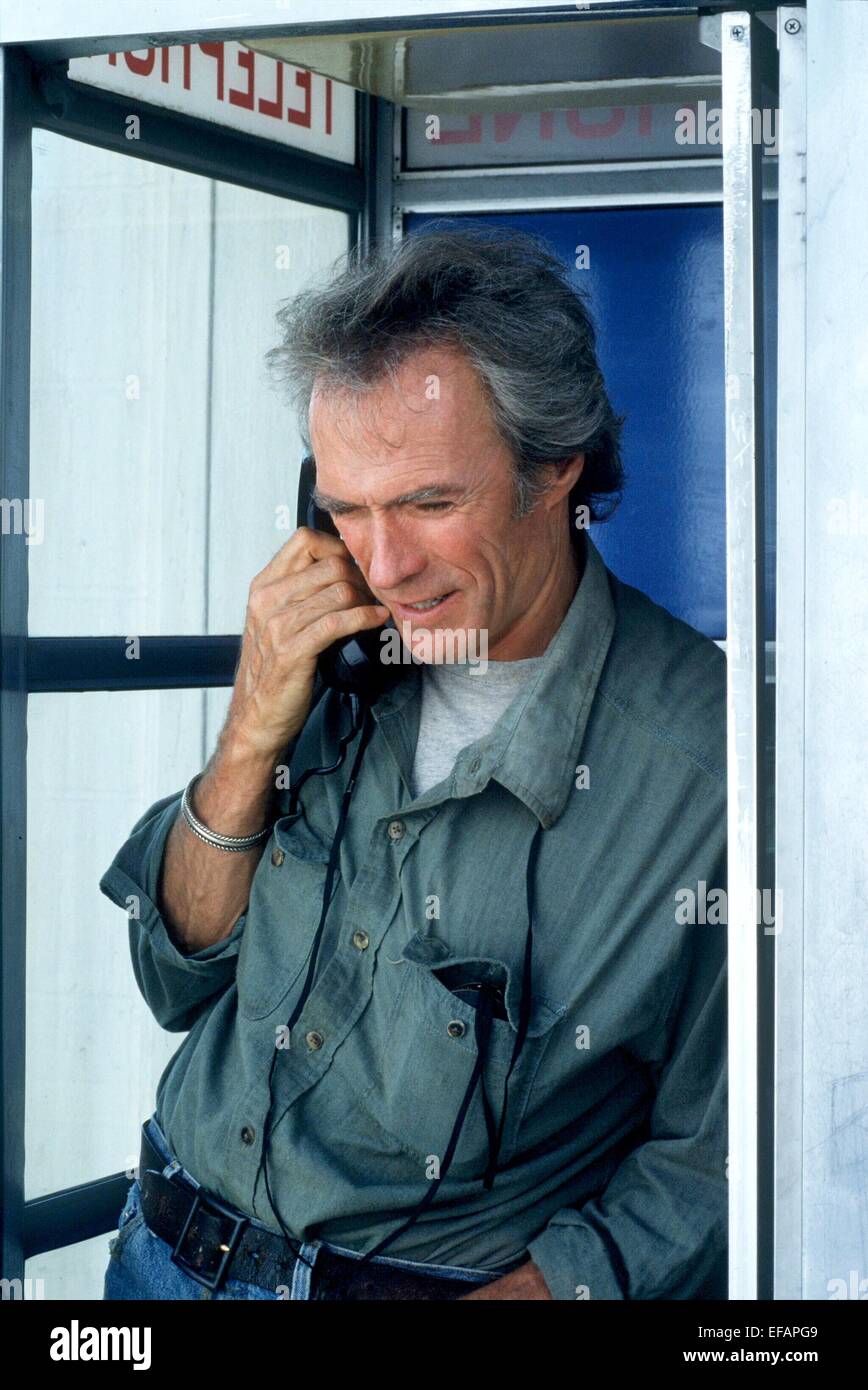 CLINT EASTWOOD THE BRIDGES OF MADISON COUNTY (1995 Stock Photo, Royalty