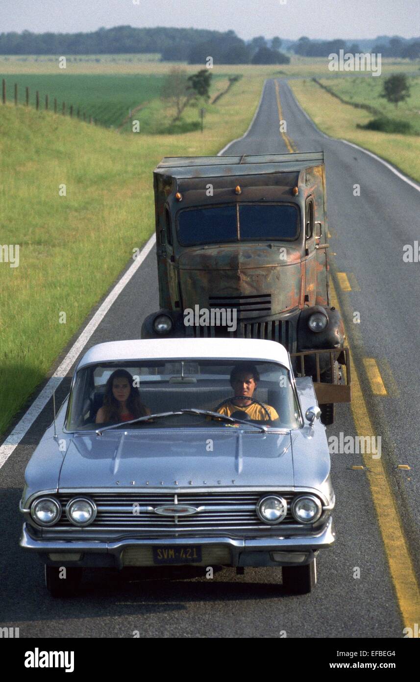 GINA PHILIPS & JUSTIN LONG JEEPERS CREEPERS (2001 Stock Photo, Royalty