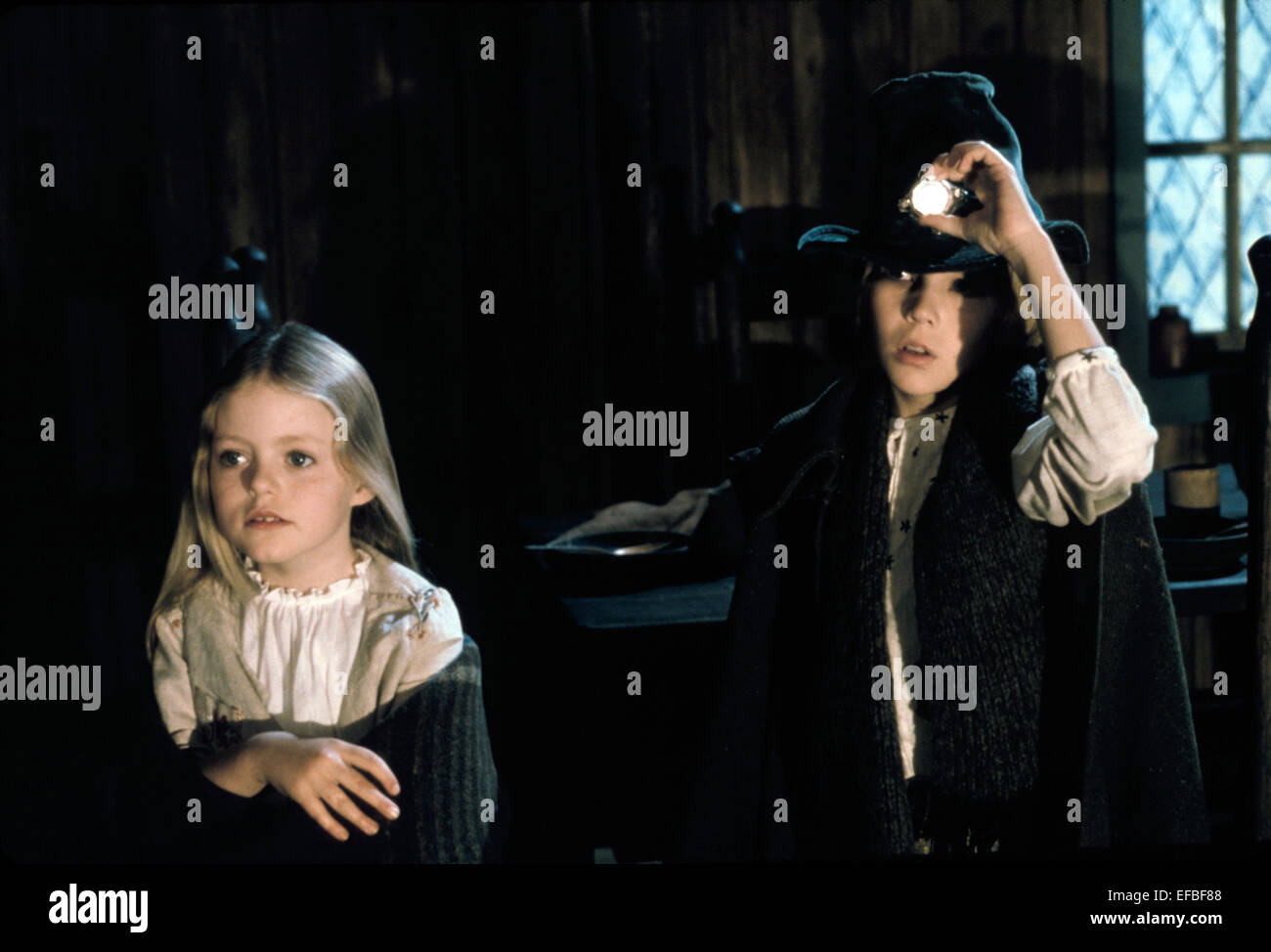 Patsy Kensit & Todd Lookinland The Blue Bird (1976 Stock Photo, Royalty