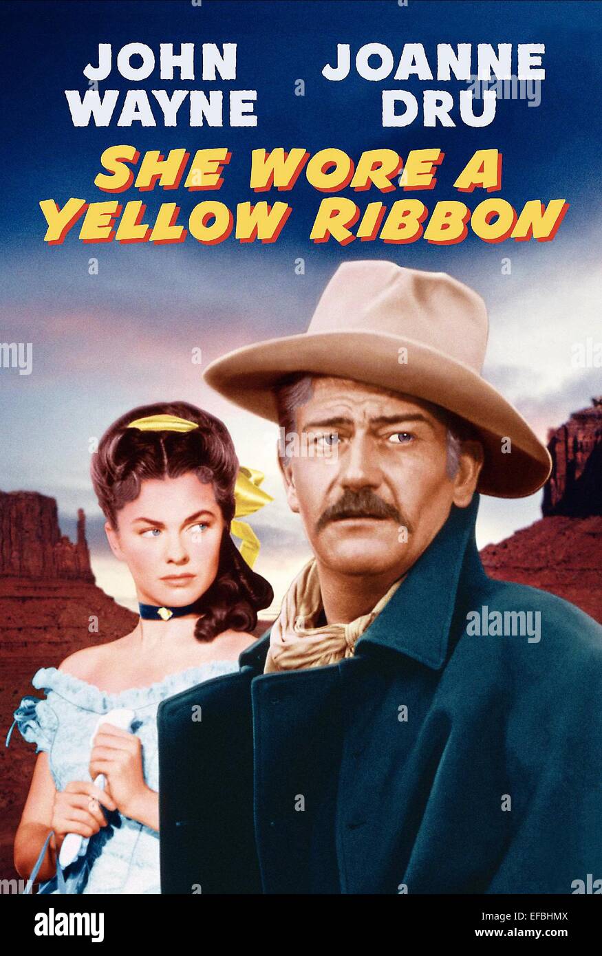 Image result for she wore a yellow ribbon 1949 movie