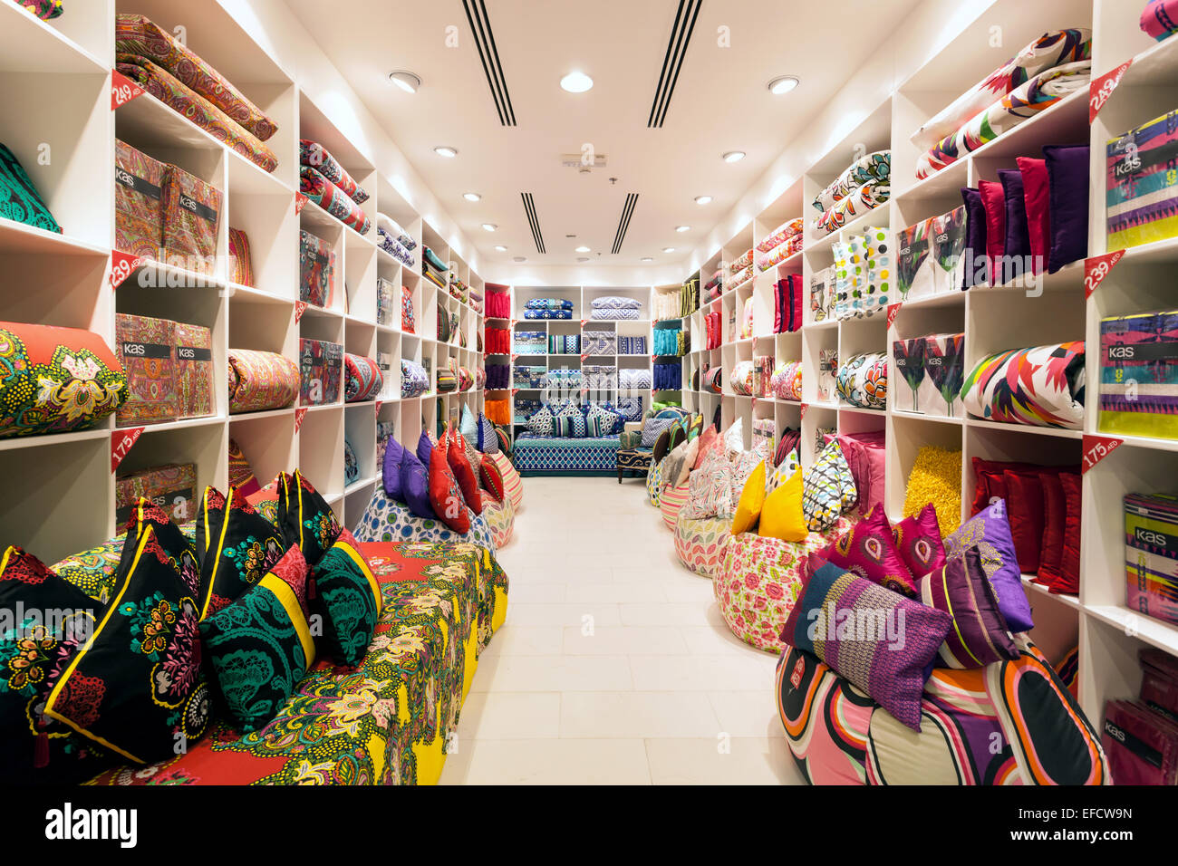 Interior of a shop inside of the Dubai Outlet Mall, United Arab Stock Photo, Royalty Free Image ...