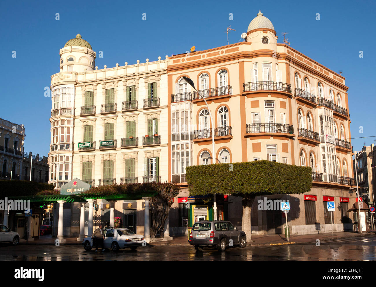 Melilla autonomous city state Spanish territory in north Africa Stock Photo, Royalty Free Image