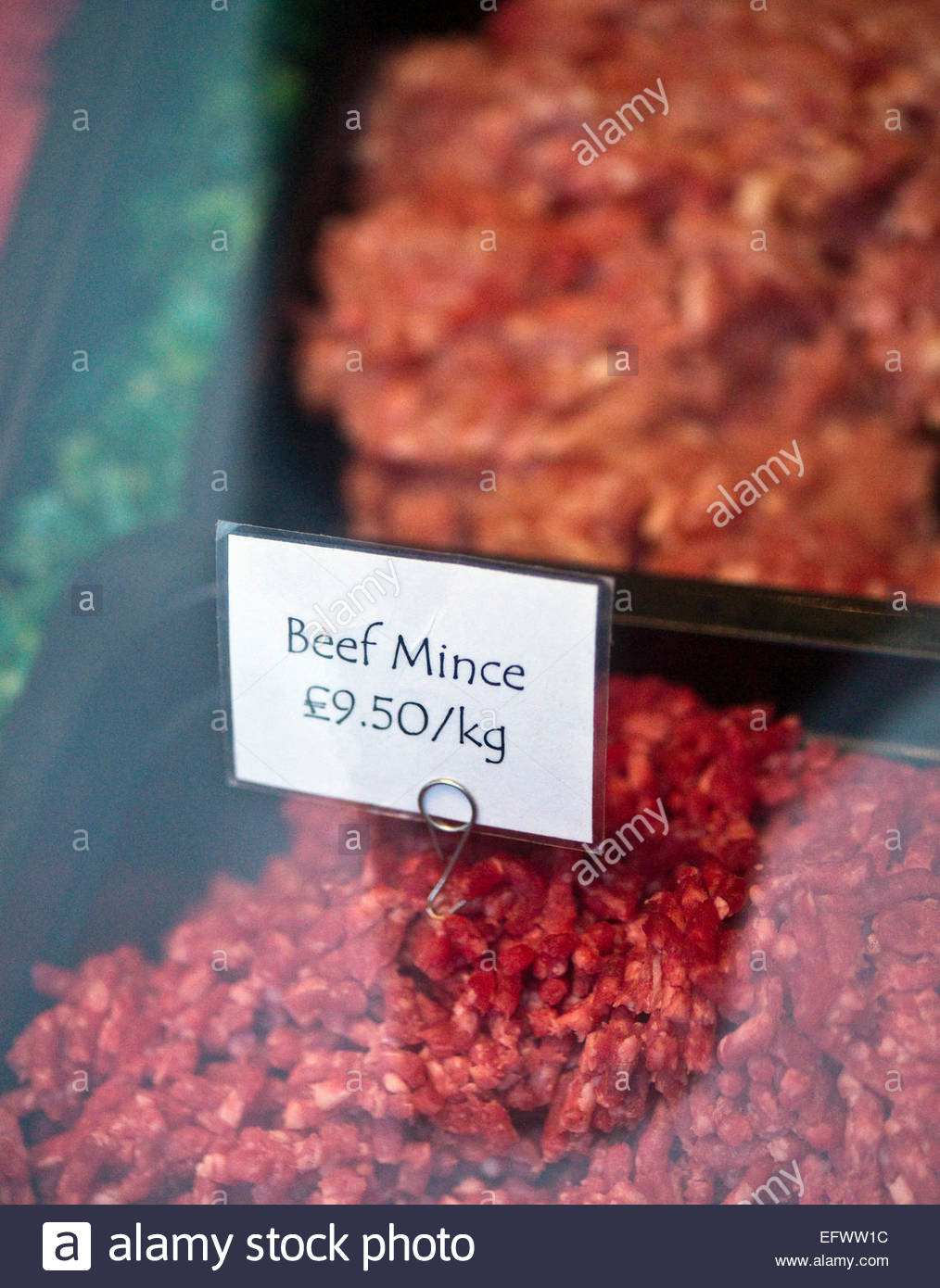 Beef Mince Fresh Meat Meats For Sale Window Display Price Per Stock