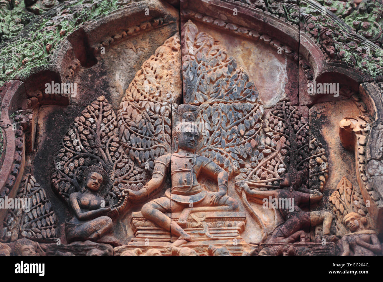 Banteay Srei Temple Angkor Cambodia Stock Photo Alamy