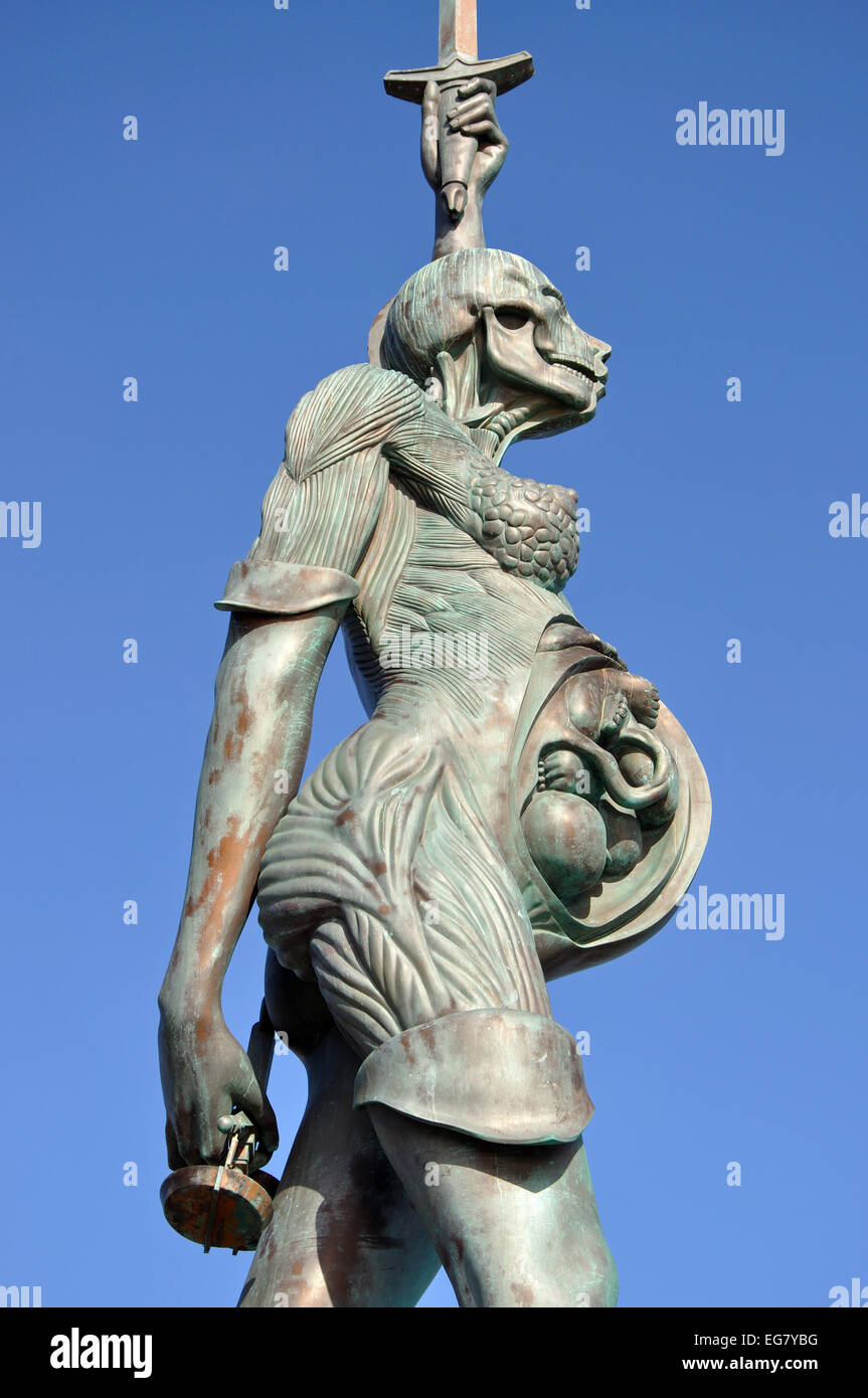 Verity, a sculpture by Damien Hirst, Devon, England, UK Stock Photo 78851124 Alamy