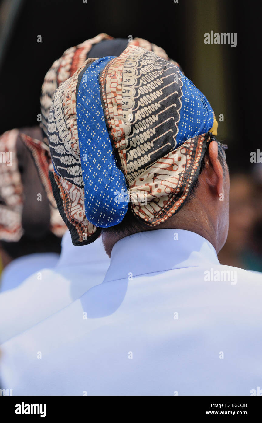 A Blangkon Or Belangkon Indonesian Is A Traditional Javanese