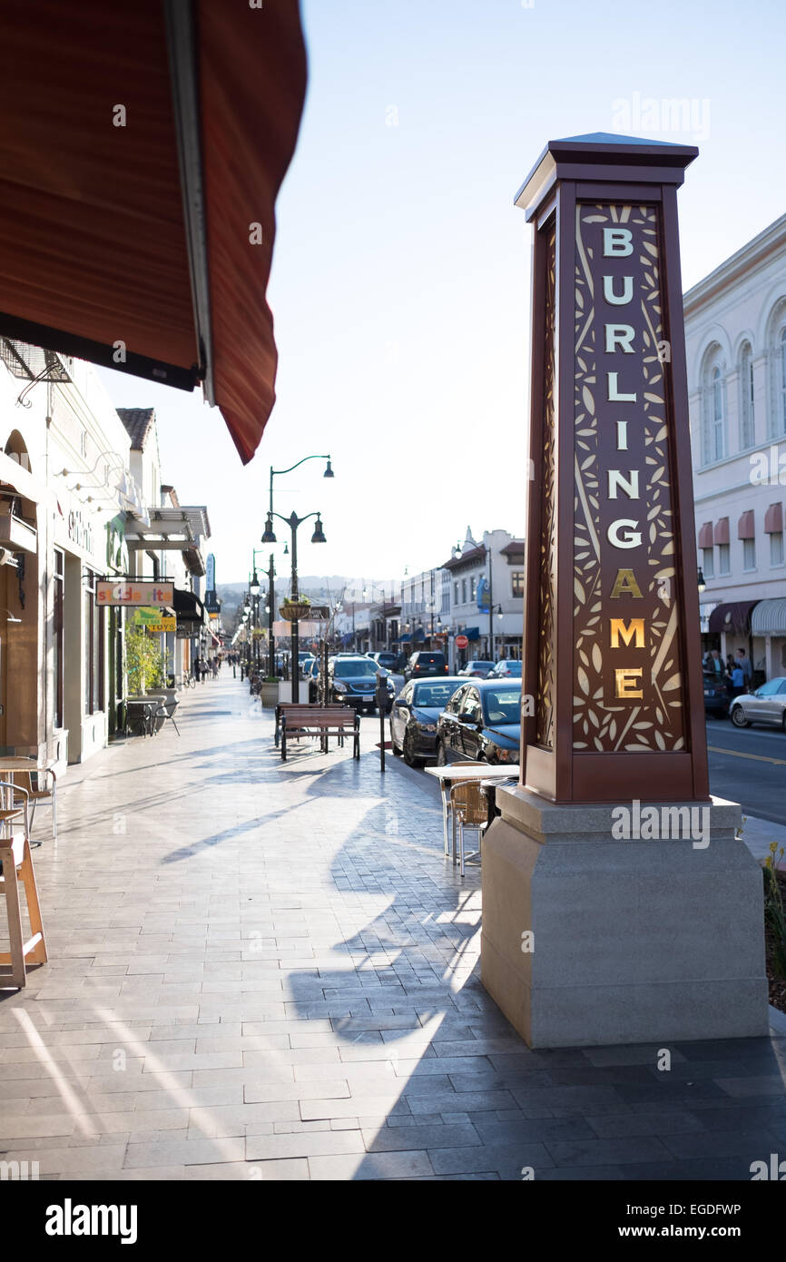 Burlingame Avenue, Burlingame Managing to be both homey and posh, the Peninsula city of Burlingame is a pleasing spot to while away an afternoon. Strolling along Burlingame Avenue, with its.
