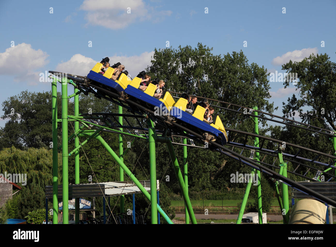 Theme Park Kettering | roller coaster at wicksteed park kettering stock photo Theme Park Kettering | roller coaster at wicksteed park kettering stock photo