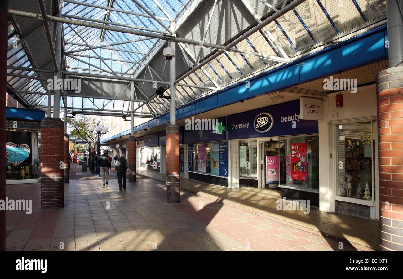 The Quadrant Shopping Centre, Dunstable, Bedfordshire Stock Photo, Royalty Free Image 79069957