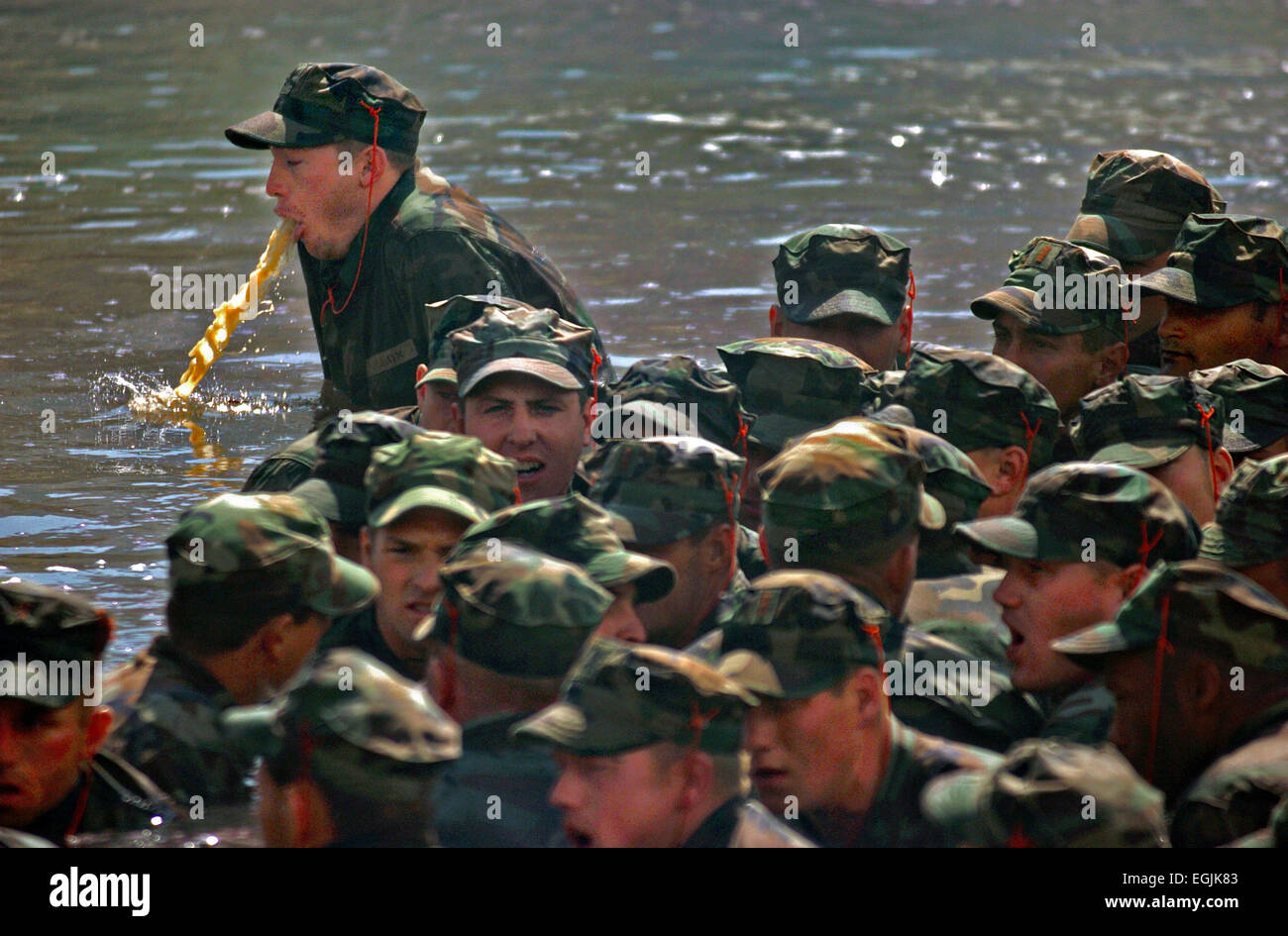 A Us Navy Seal Recruit Vomits During Hell Week May 19