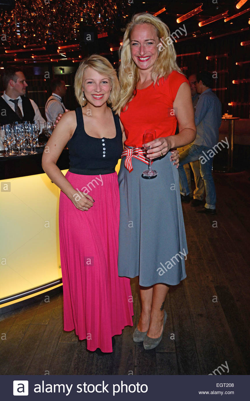 Iris Mareike Steen, Eva Mona Rodekirchen at agency summer party Stock