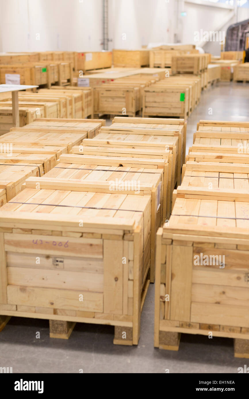 Crates In Warehouse Stock Photo Royalty Free Image 79329442 Crates In Warehouse Stock Photo Royalty Free Image 79329442