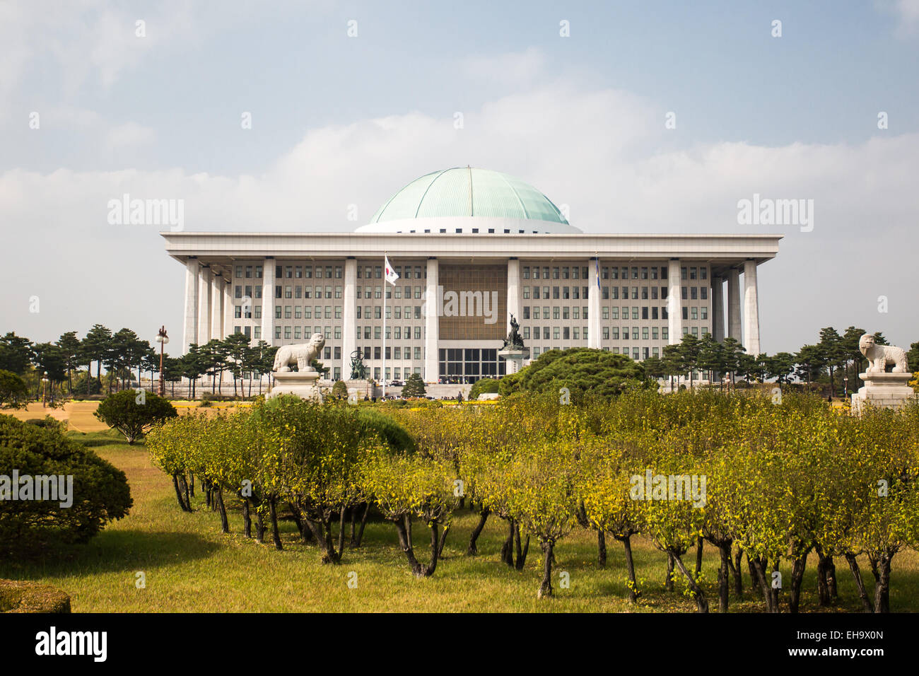 National Assembly of South Korea Stock Photo, Royalty Free Image