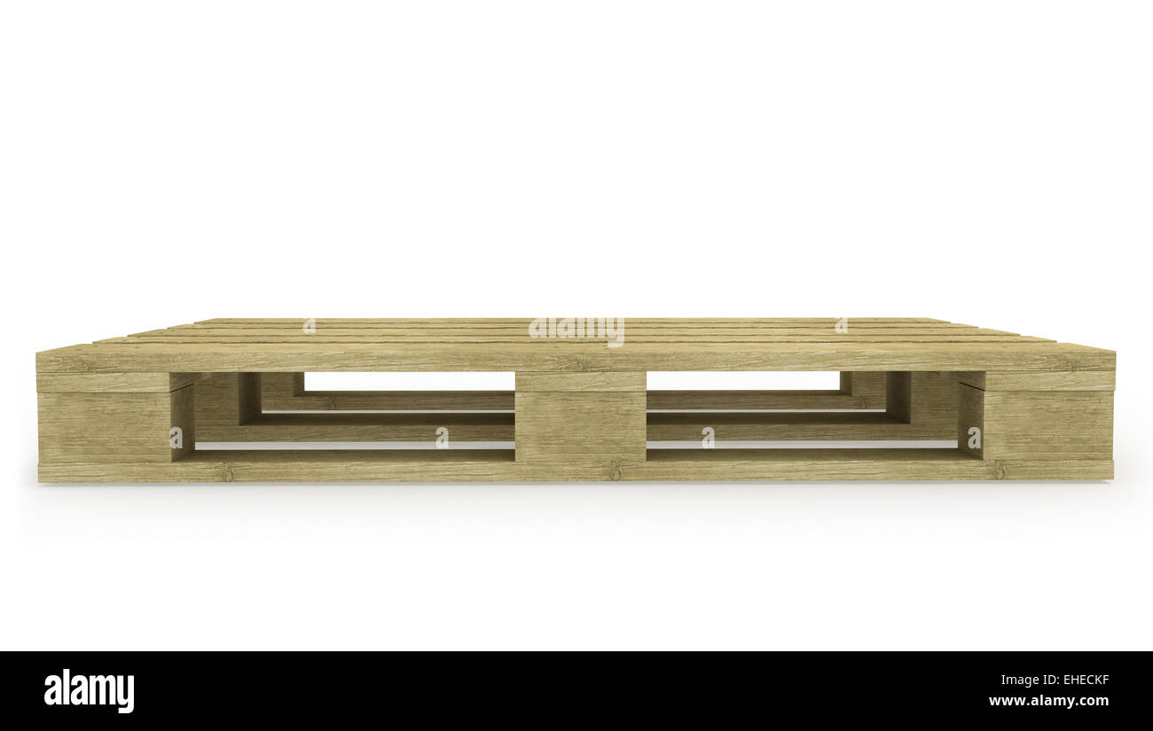 Wooden Pallet Side View Wooden Pallet Side View