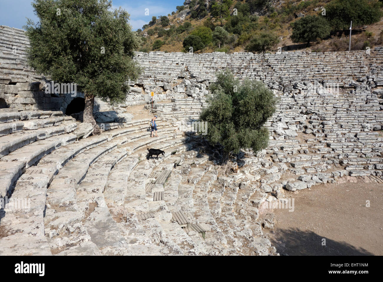 Kaunos Amphitheatre High Resolution Stock Photography And Images Alamy