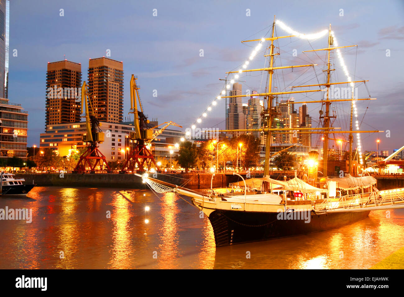 Puerto Madero In Buenos Aires Stock Photo Alamy