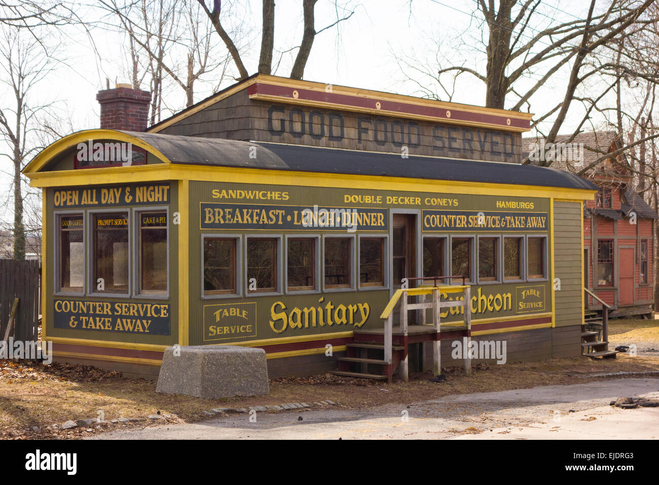 Historic Richmond Town Staten Island Nyc Stock Photo Royalty Free