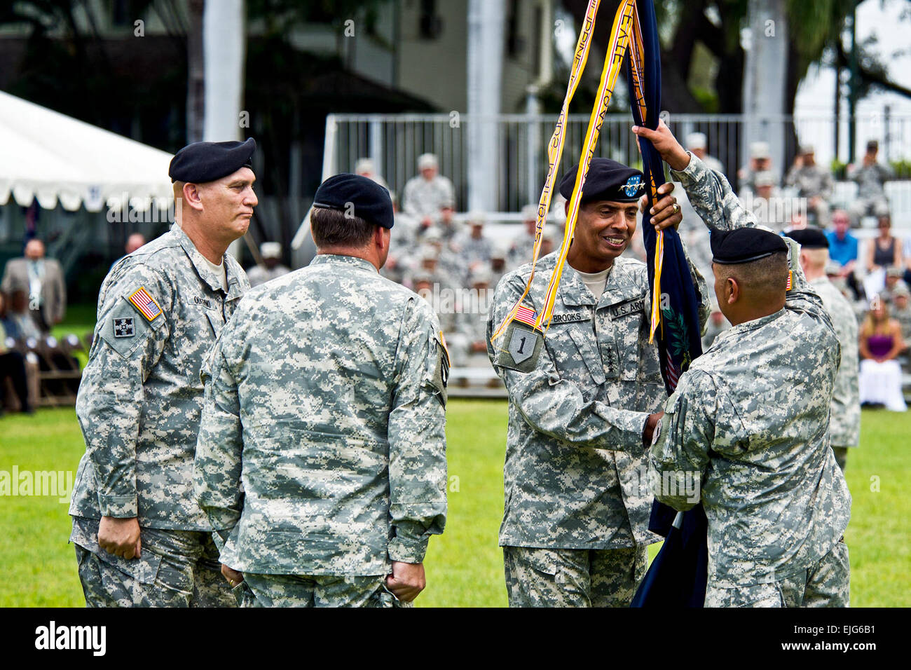 U.S. Army Gen. Vincent Brooks, Commanding General of the Stock Photo, Royalty Free
