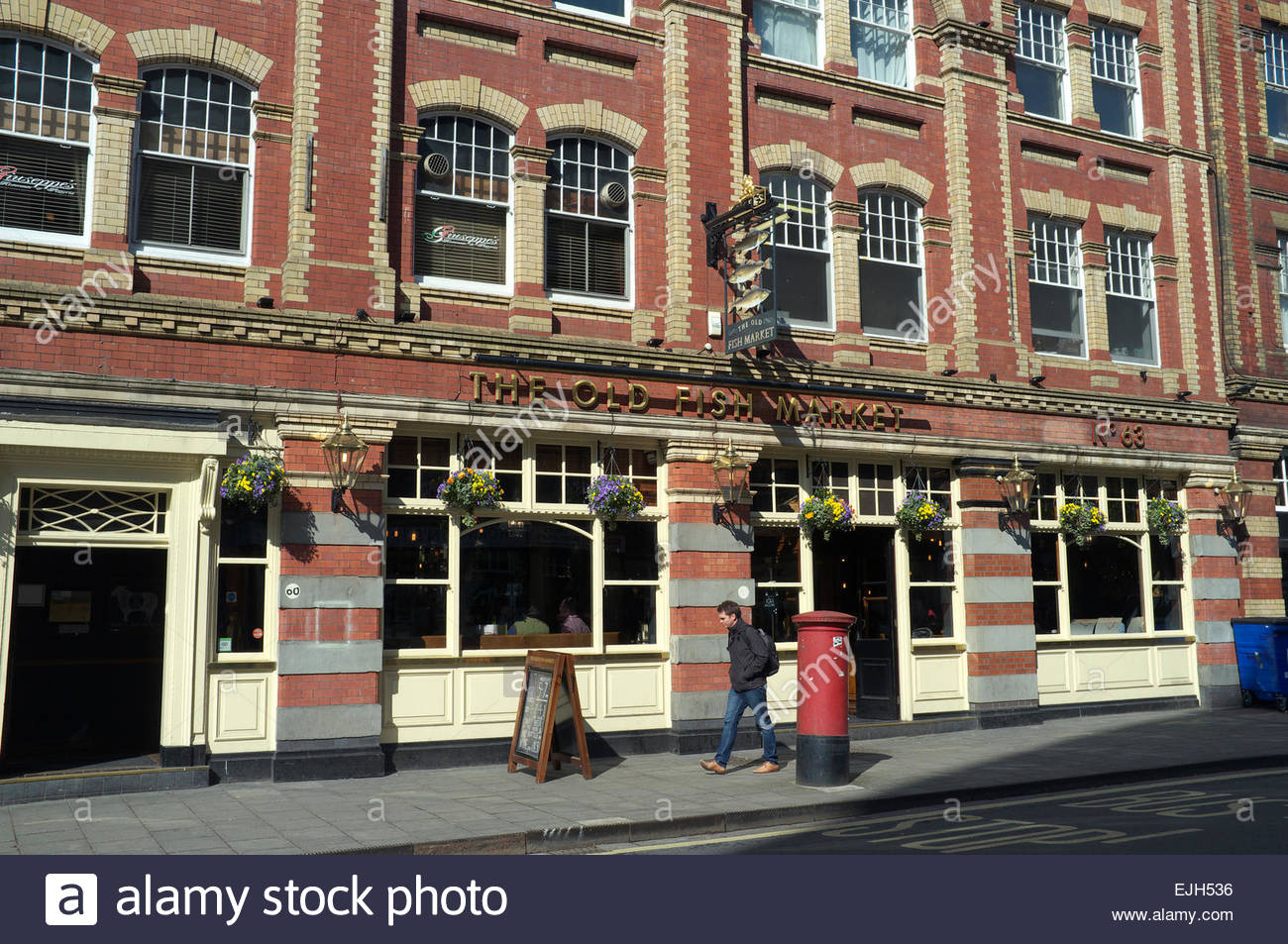 The Old Fish Market public house in Baldwin Street, central Stock