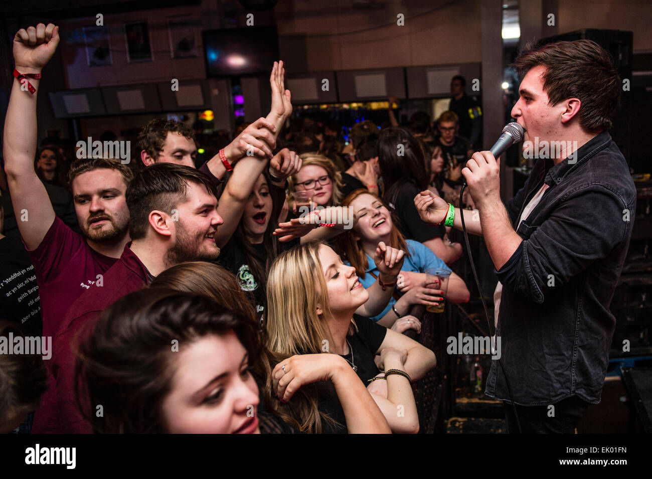 aberystwyth university student partying dancing
