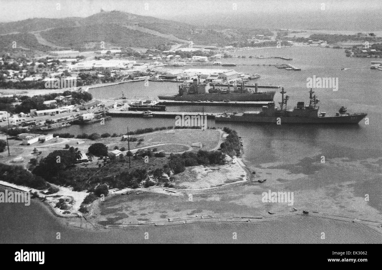 Cuba. Guantanamo Bay Naval Base. Reproduction Stock Photo, Royalty Free Image 80585962 Alamy