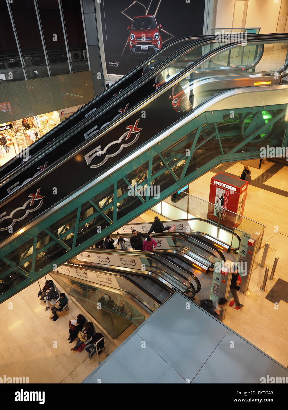 Garibaldi Railway Station Milan Lombardy Italy Europe Stock Photo