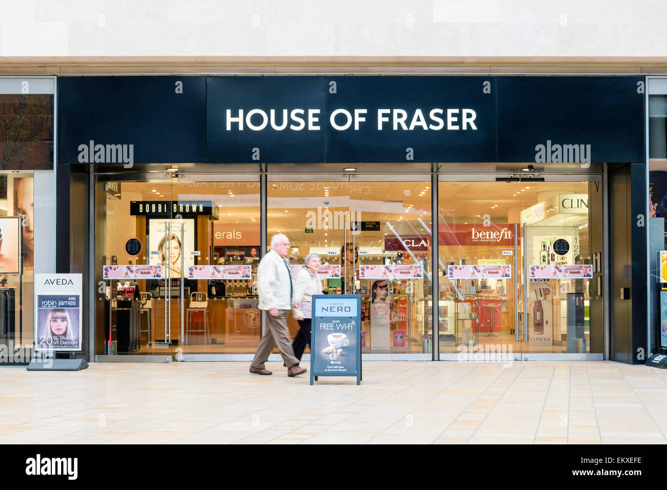 House of Fraser store, Bristol, UK Stock Photo, Royalty Free Image