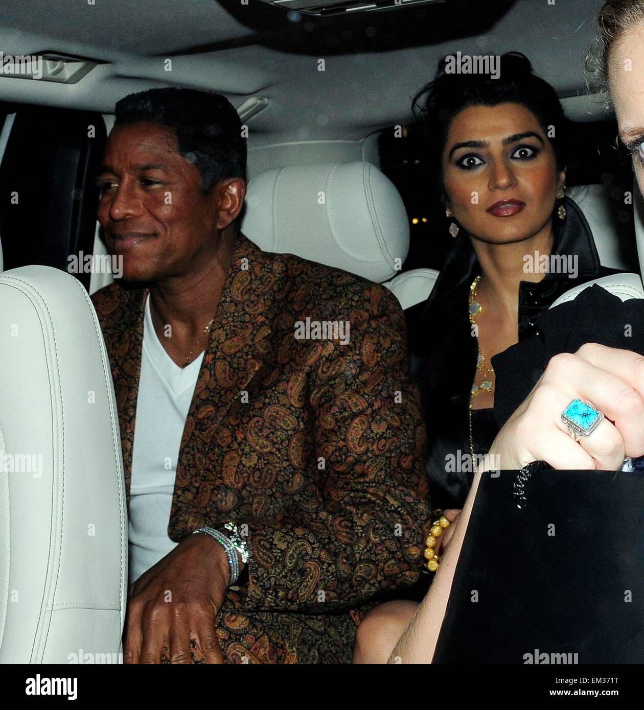 08.september.2009 - London Jermaine Jackson And Wife Halima Rashid