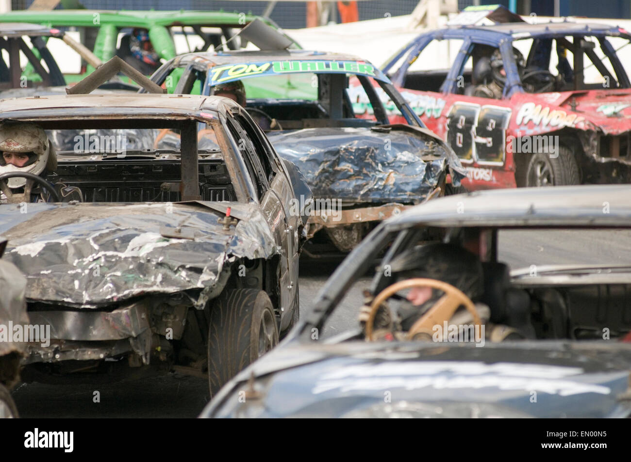 What is junk car racing?