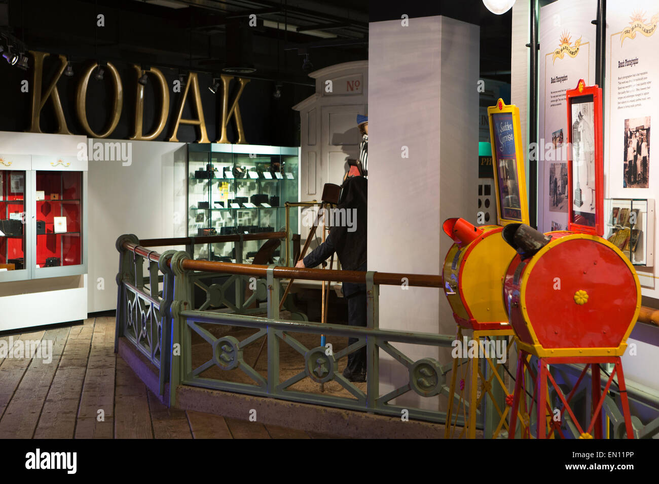 UK, England, Yorkshire, Bradford, National Media Museum, Kodak Stock