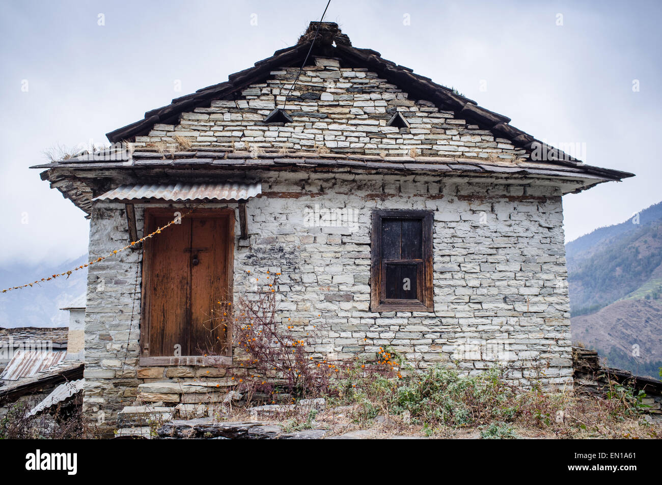 Nepali rural house, Nepal Stock Photo, Royalty Free Image 81779209 Alamy