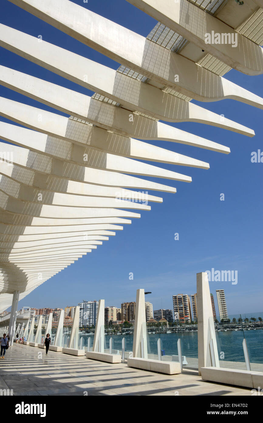 Modern Architecture Spain malaga promenade in spain modern architecture stock photo, royalty Modern Architecture Spain malaga promenade in spain modern architecture stock photo, royalty