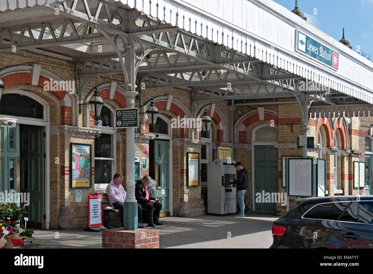 Lewes Railway Station, Lewes. East Sussex, UK Stock Photo, Royalty Free Image 81988347 Alamy