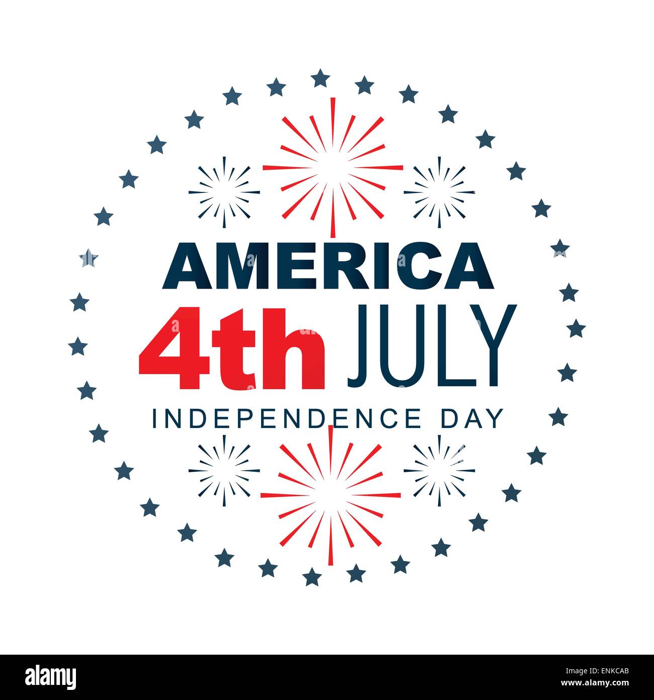 American Independence Day Label Design Stock Vector Image Art Alamy