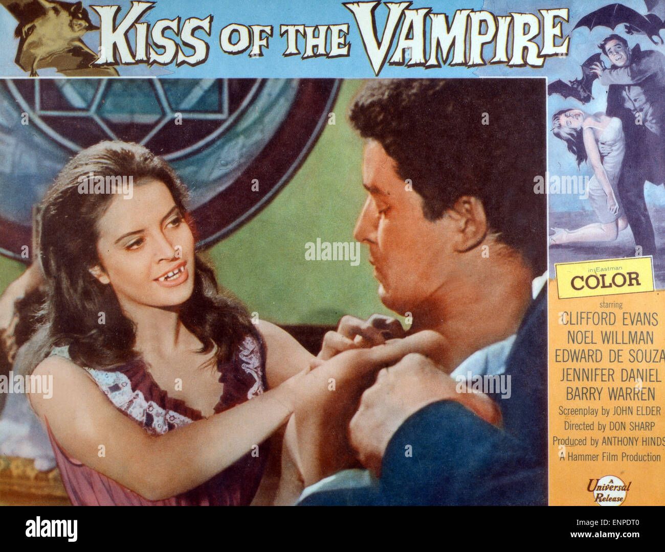 The Kiss of the Vampire, aka: Der Kuss des Vampirs, Großbritannien ...