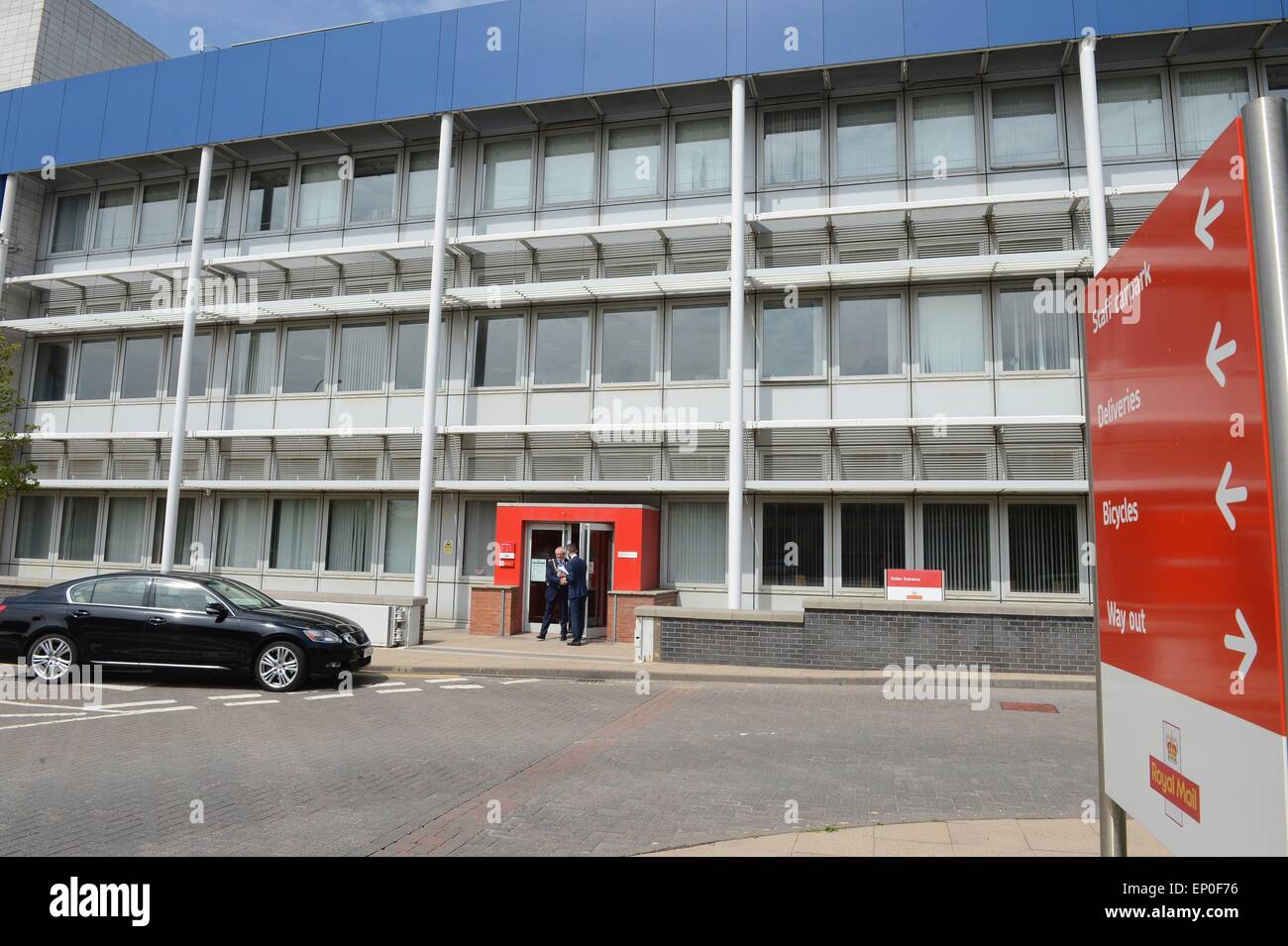 Royal Mail Sorting Office in Sheffield South Yorkshire Stock Photo