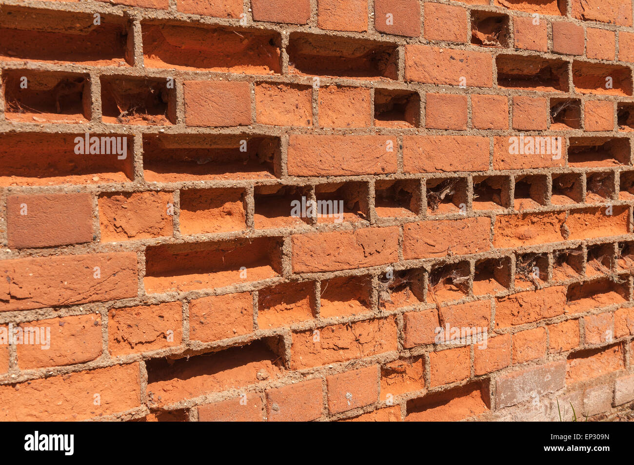 Bad preservation or conservation the repair cement is too hard and